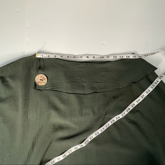 Poncho TRIBU 100% Cotton Raw Edge Serape - Picture 4 of 6